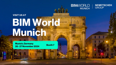 AI and Digital Twins: Nemetschek Group presents with eight strong brands at BIM World Munich 2024