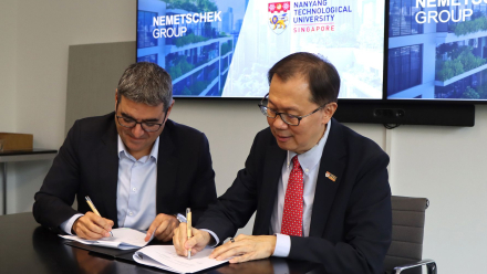 Nemetschek Group und NTU Singapore gehen Partnerschaft für KI und nachhaltiges Bauen ein